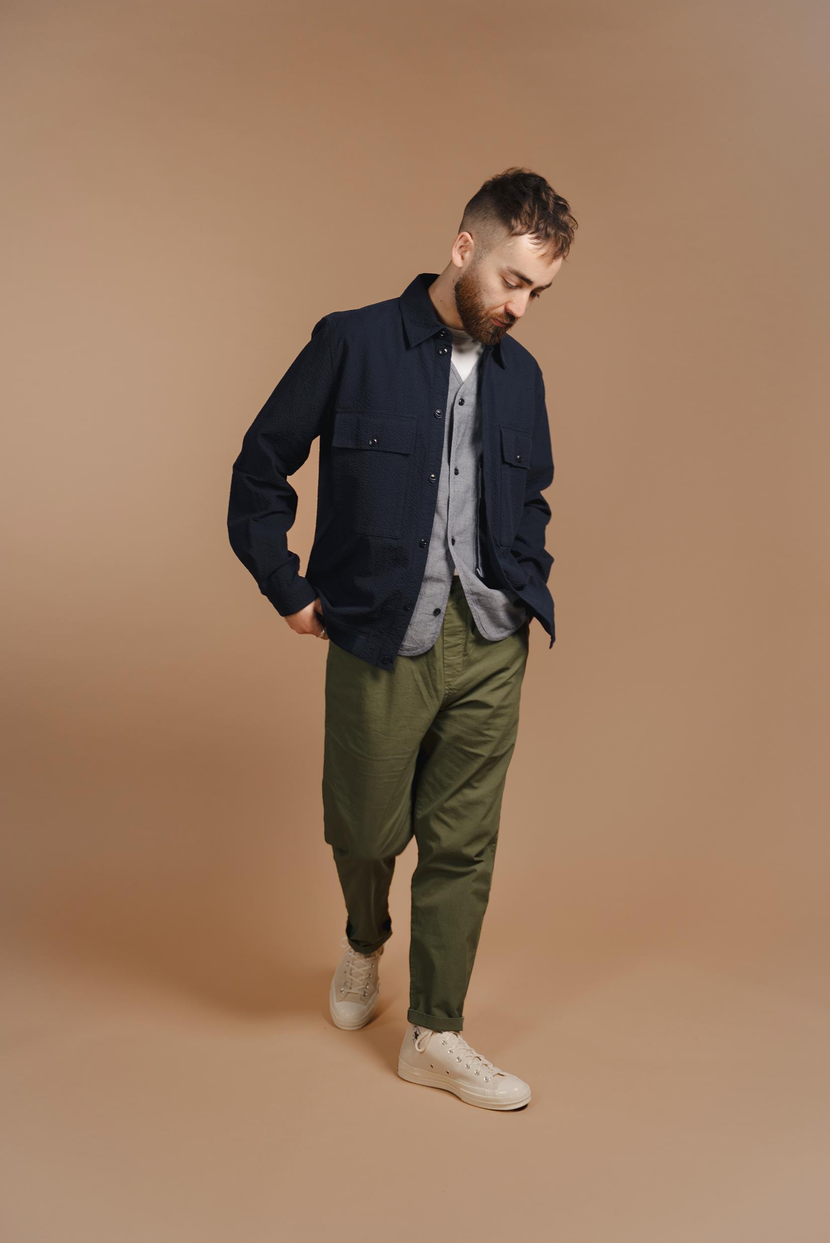 Archive Seersucker Photographer Overshirt Product Image