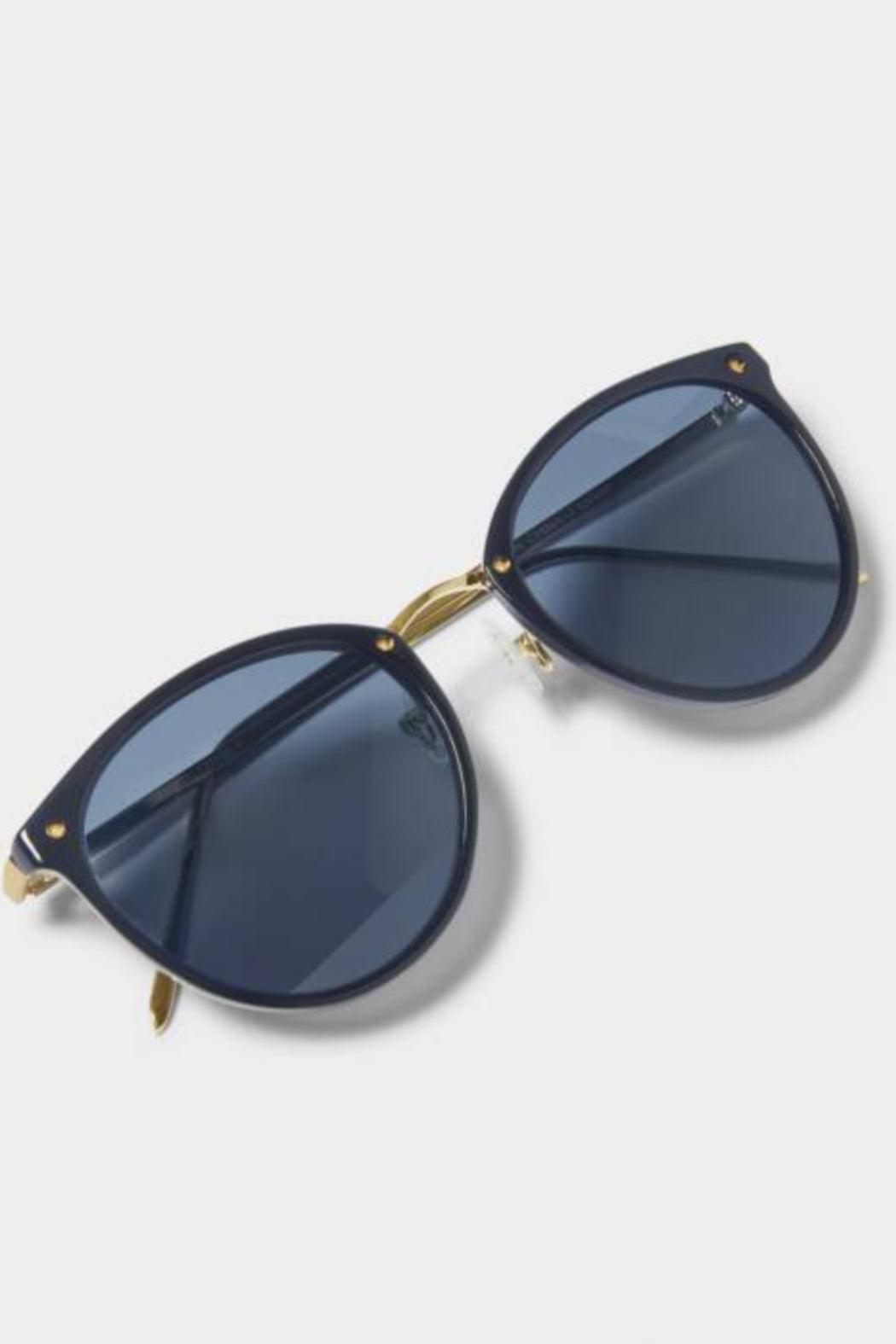 SANTORINI SUNGLASSES | Navy Product Image
