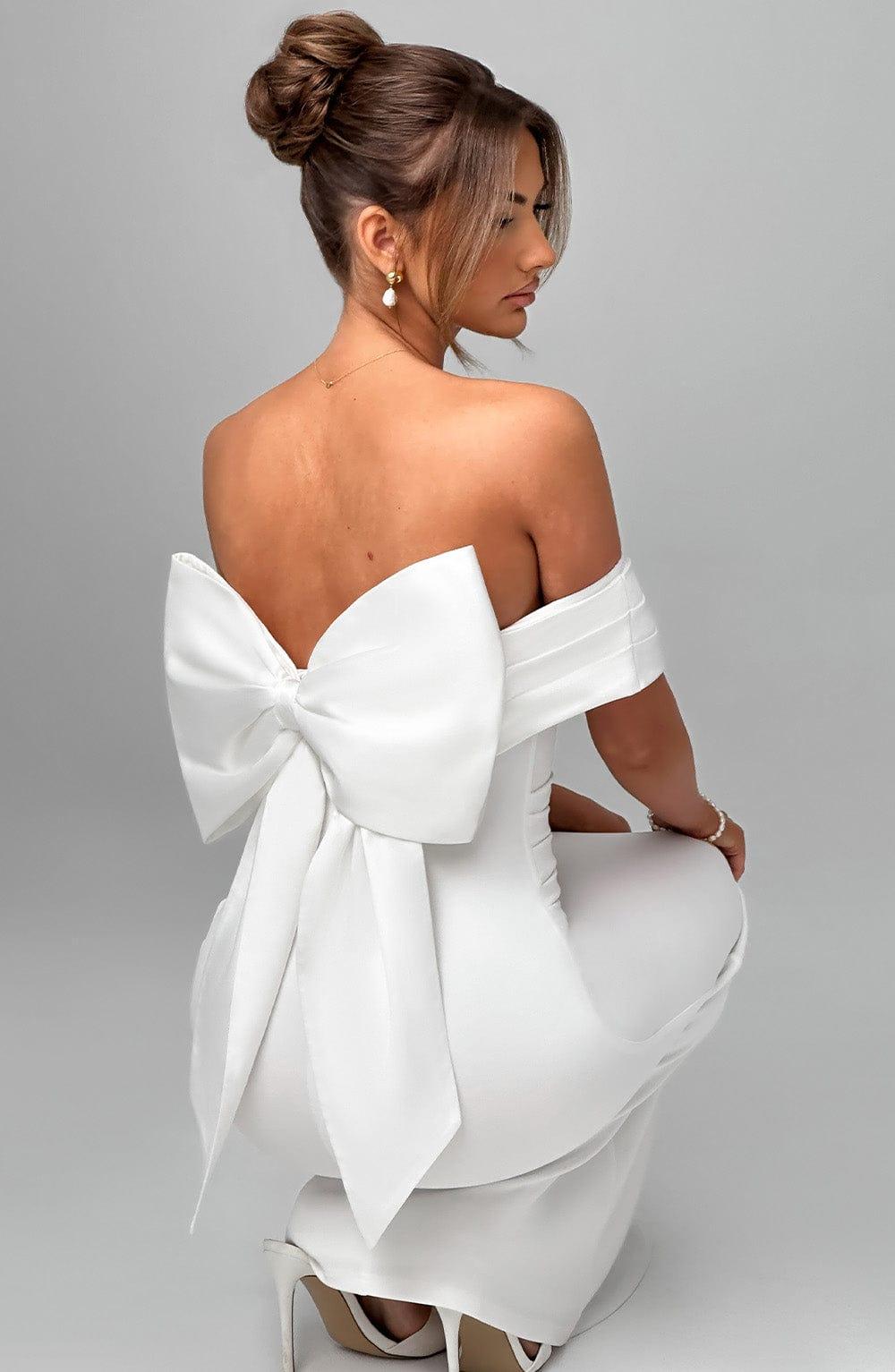 Joanna Maxi Dress - Ivory Product Image