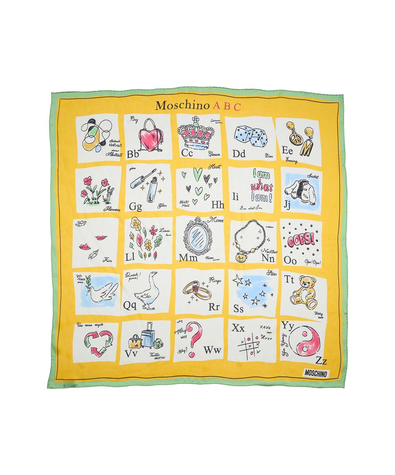 Silk scarf with print Product Image