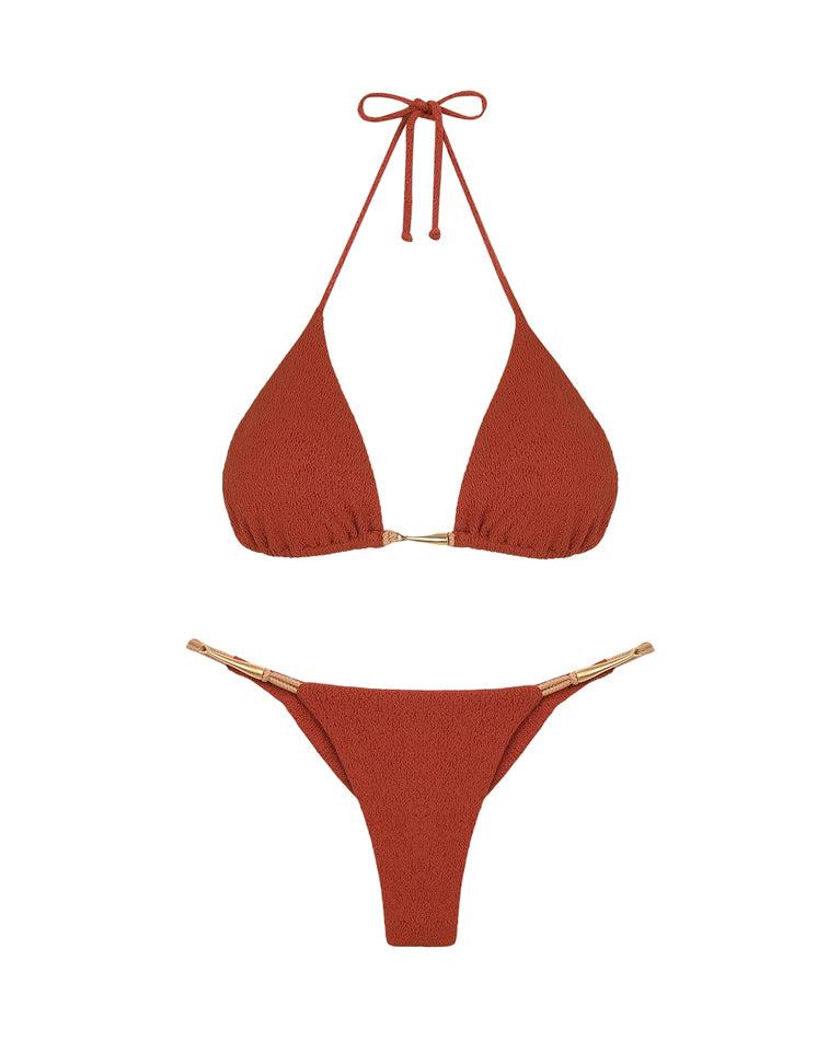 Firenze Mandy Tri Top - Redwood Product Image