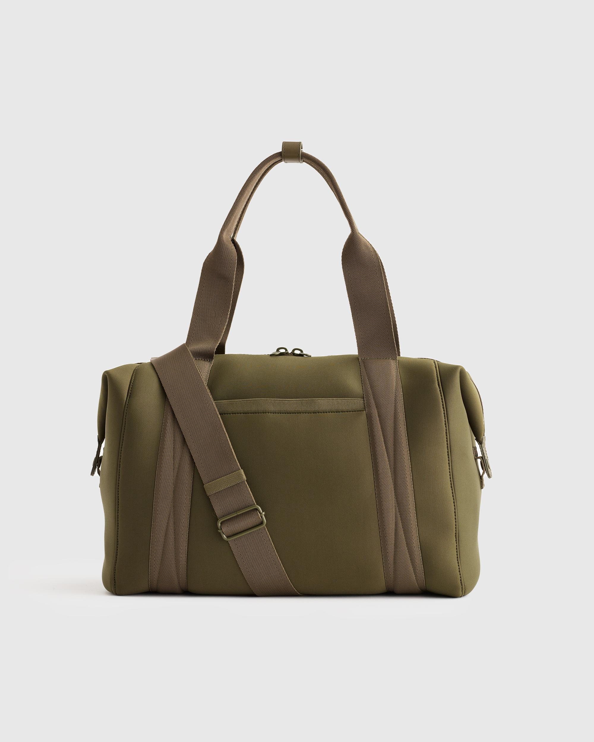Quince | Women's All-Day Neoprene Duffle Bag in Olive, Recycled Polyester Product Image
