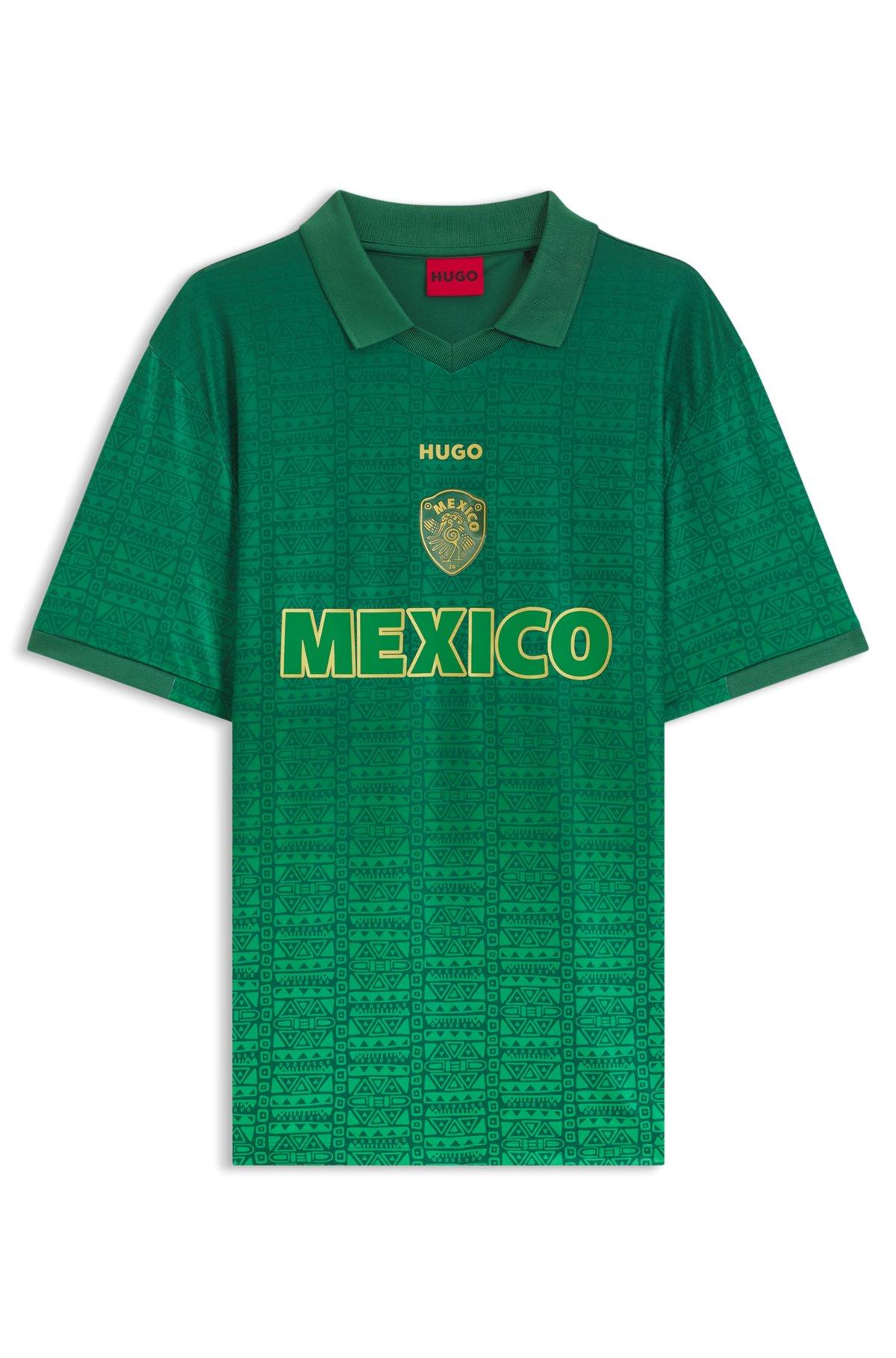 Relaxed-fit soccer T-shirt with nation detailing Product Image