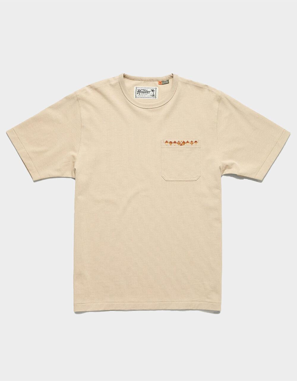 HOWLER BROTHERS Spectrum Mens Pocket Tee - PUTTY Product Image