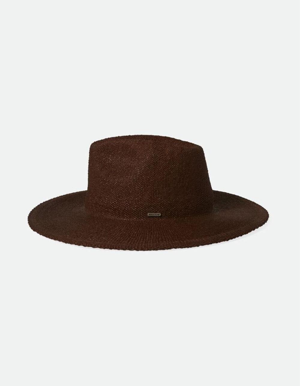 BRIXTON Cohen Womens Straw Cowboy Hat - EARTH Product Image