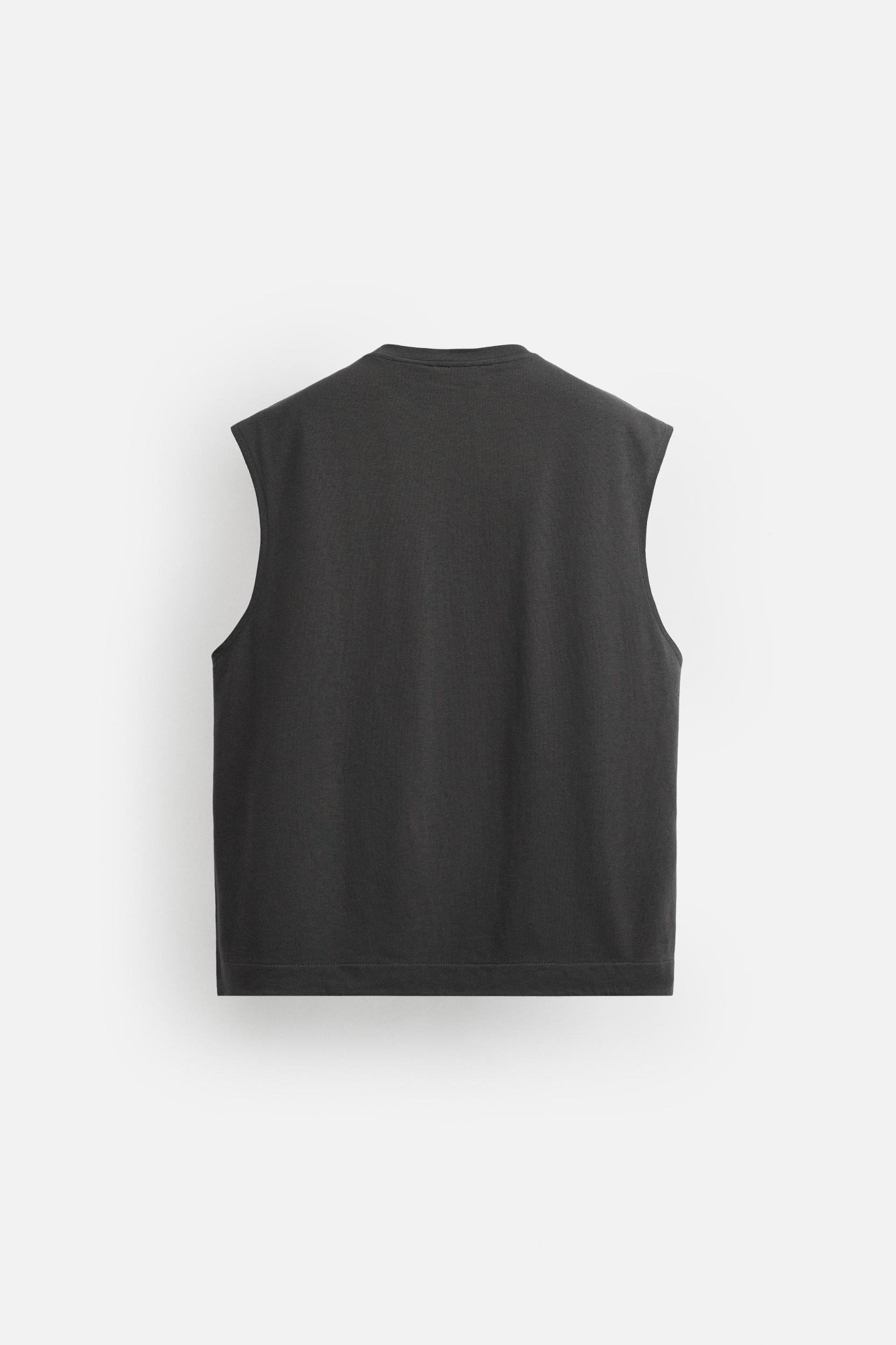 EMBROIDERED PRINT TANK TOP © OTIS KWAME KYE QUAICOE Product Image