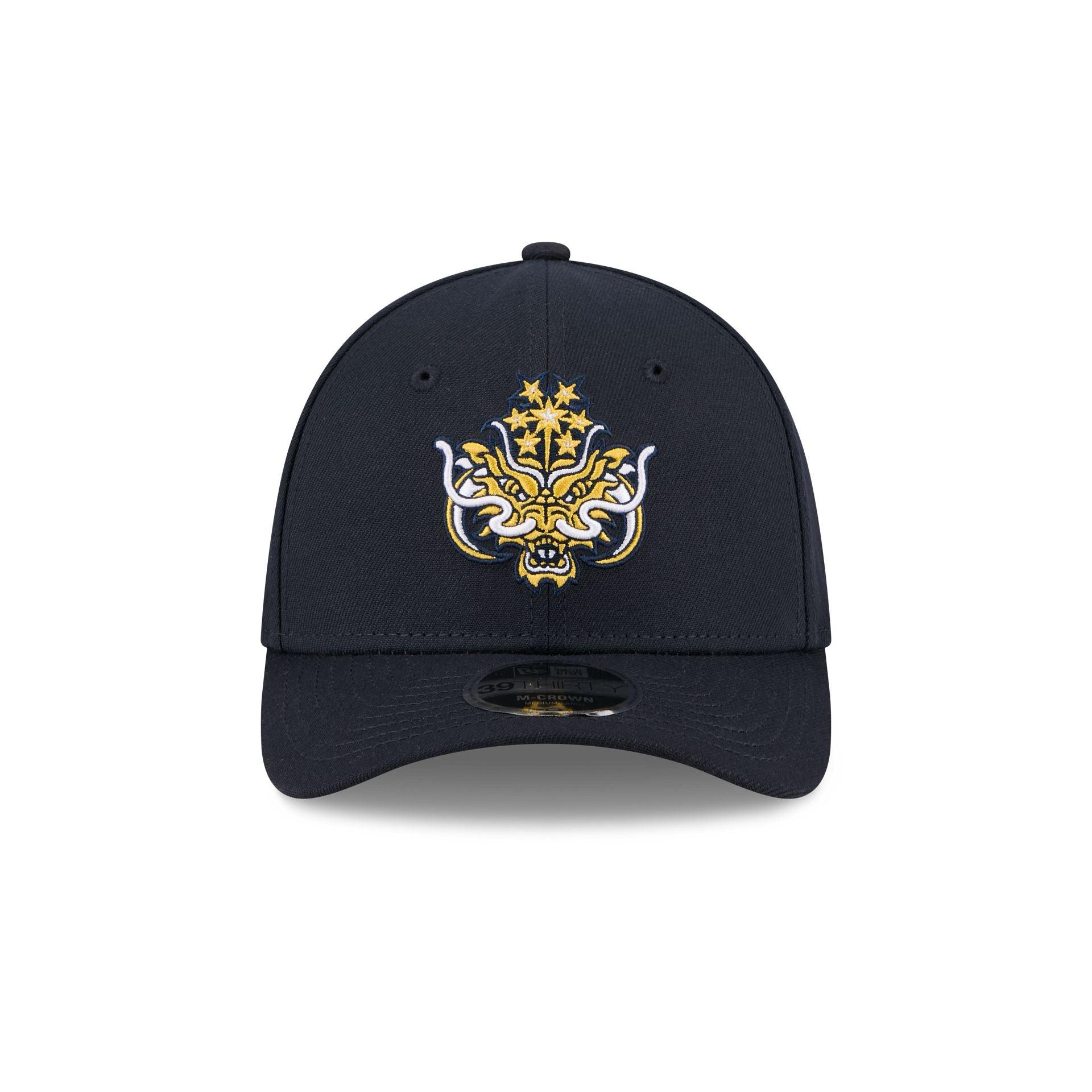 Durham Bulls Theme Night Navy 39THIRTY M-Crown Stretch Fit Hat Male Product Image