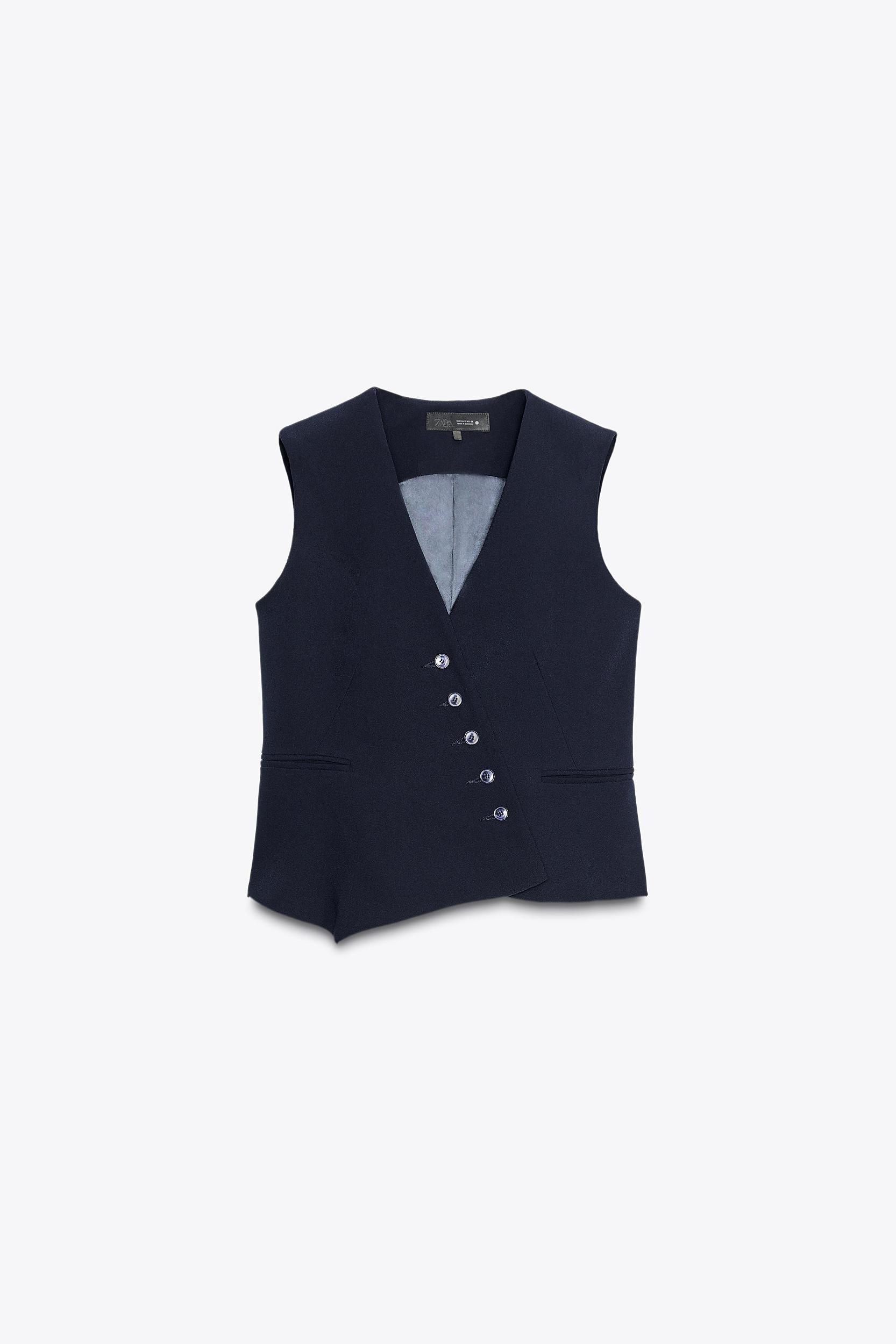 ZW COLLECTION ASYMMETRIC VEST Product Image