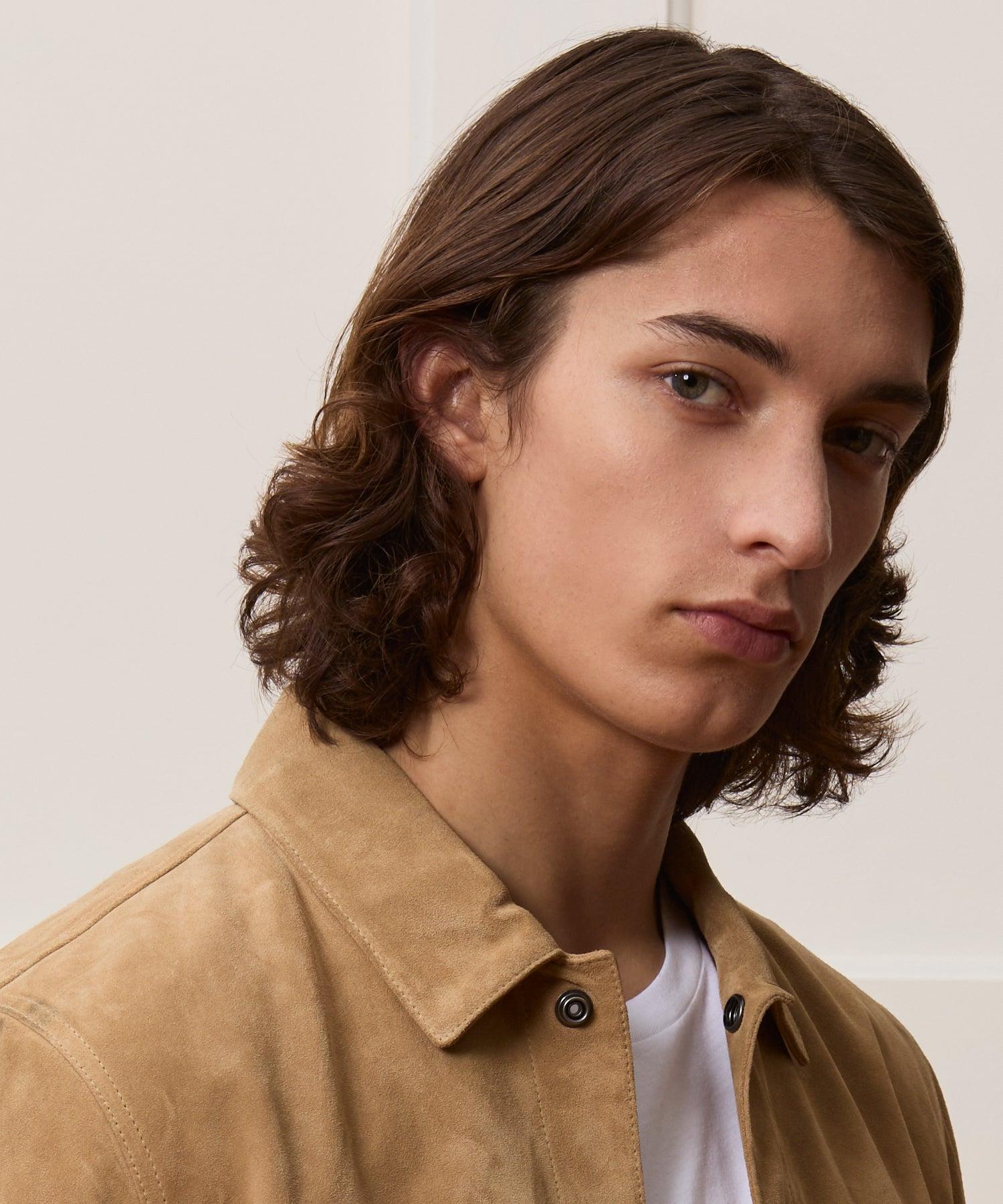 Italian Suede Dylan Jacket Product Image