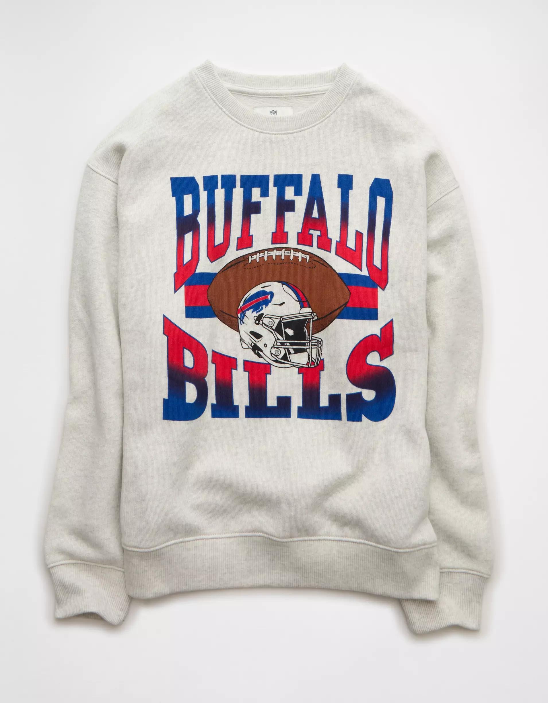 AE NFL Buffalo Bills Graphic Relaxed Fit Sweatshirt Product Image