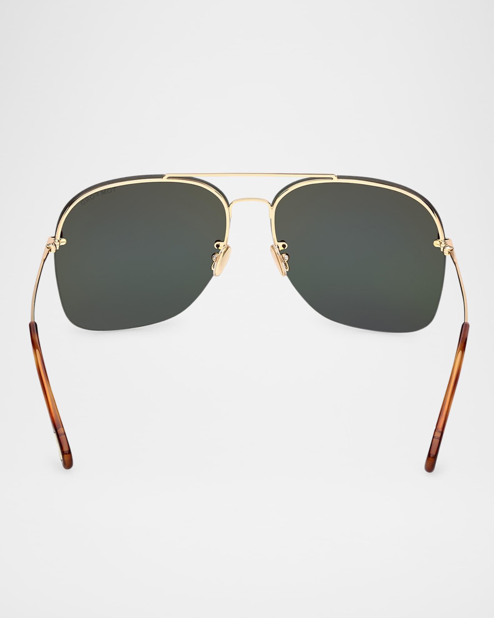 Men's Mackenzie-02 Metal Photochromic Aviator Sunglasses Product Image