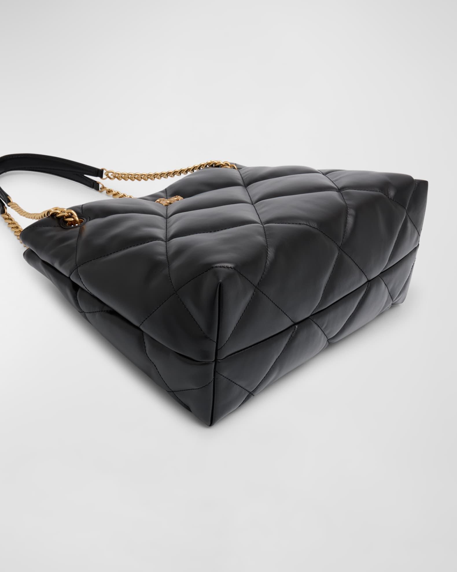 Kira Diamond-Quilt Leather Tote Bag Product Image