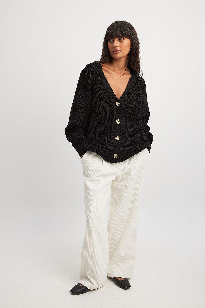 Oversized Knitted Cardigan Product Image
