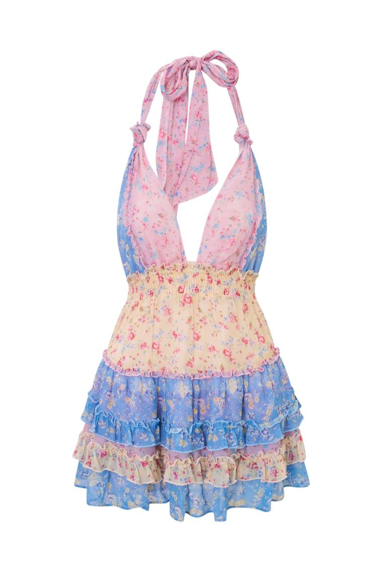 Quintelle Re-Edition Floral Mini Dress Product Image