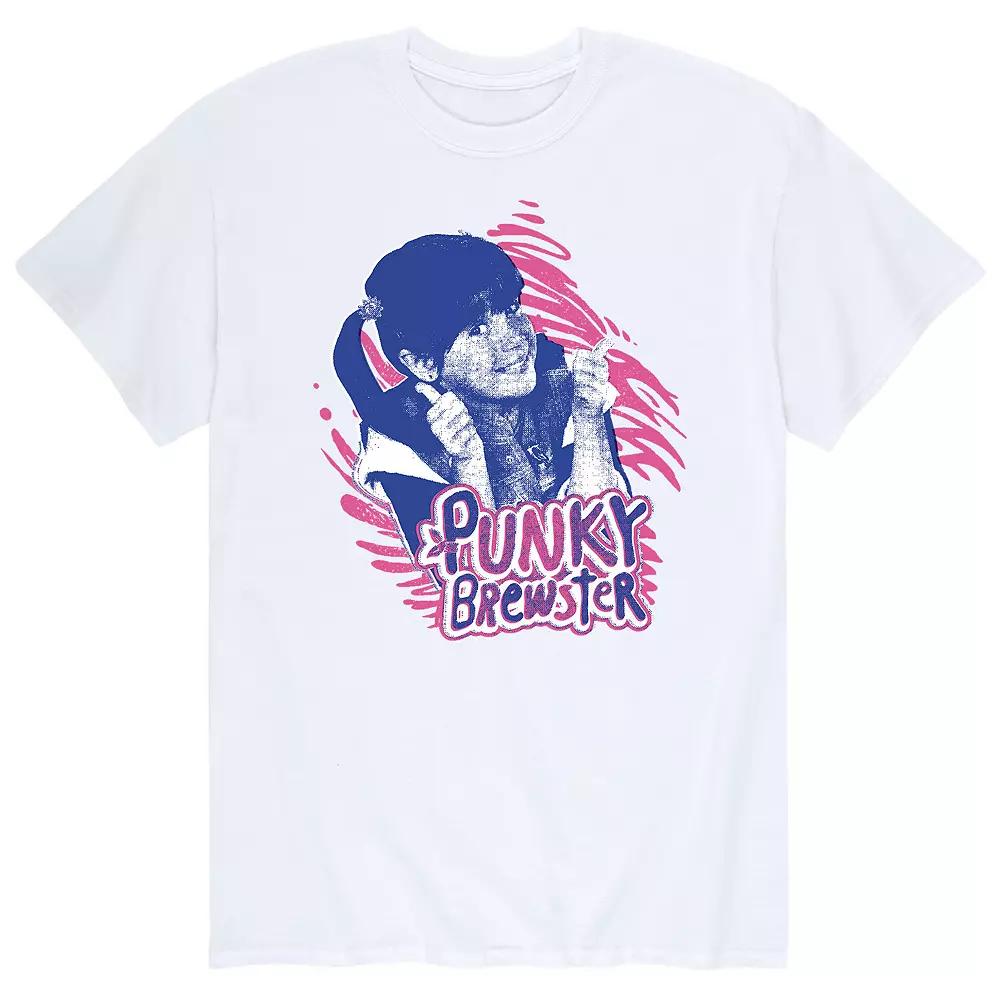 Big & Tall Punky Brewster Thumbs Up Graphic Tee, Men's,  Product Image