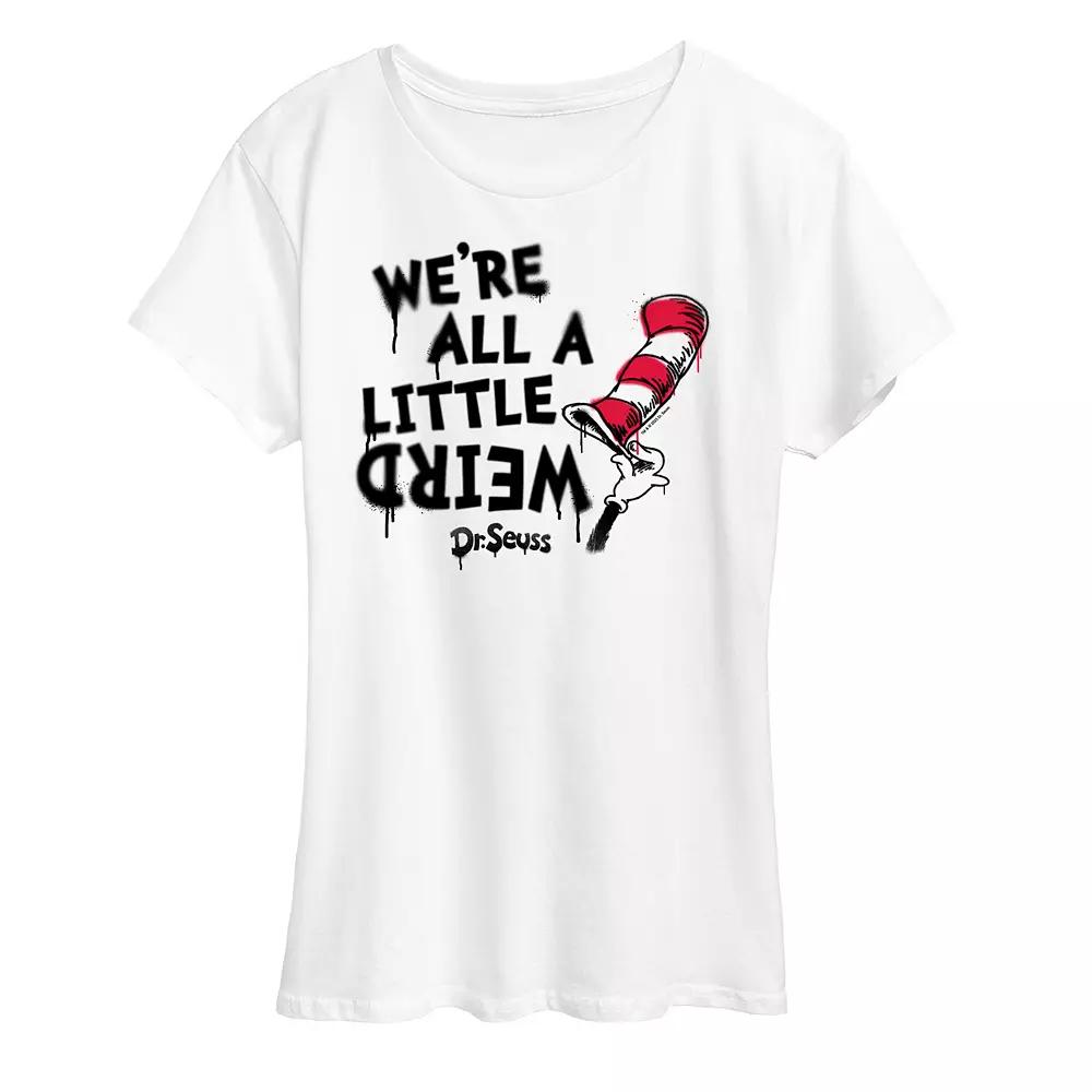 Women's Dr. Seuss A Little Weird Graphic Tee,  Product Image