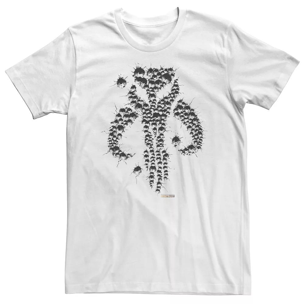 Big & Tall Star Wars The Mandalorian Mythosaur Bullet Hole Tee, Men's,  Product Image