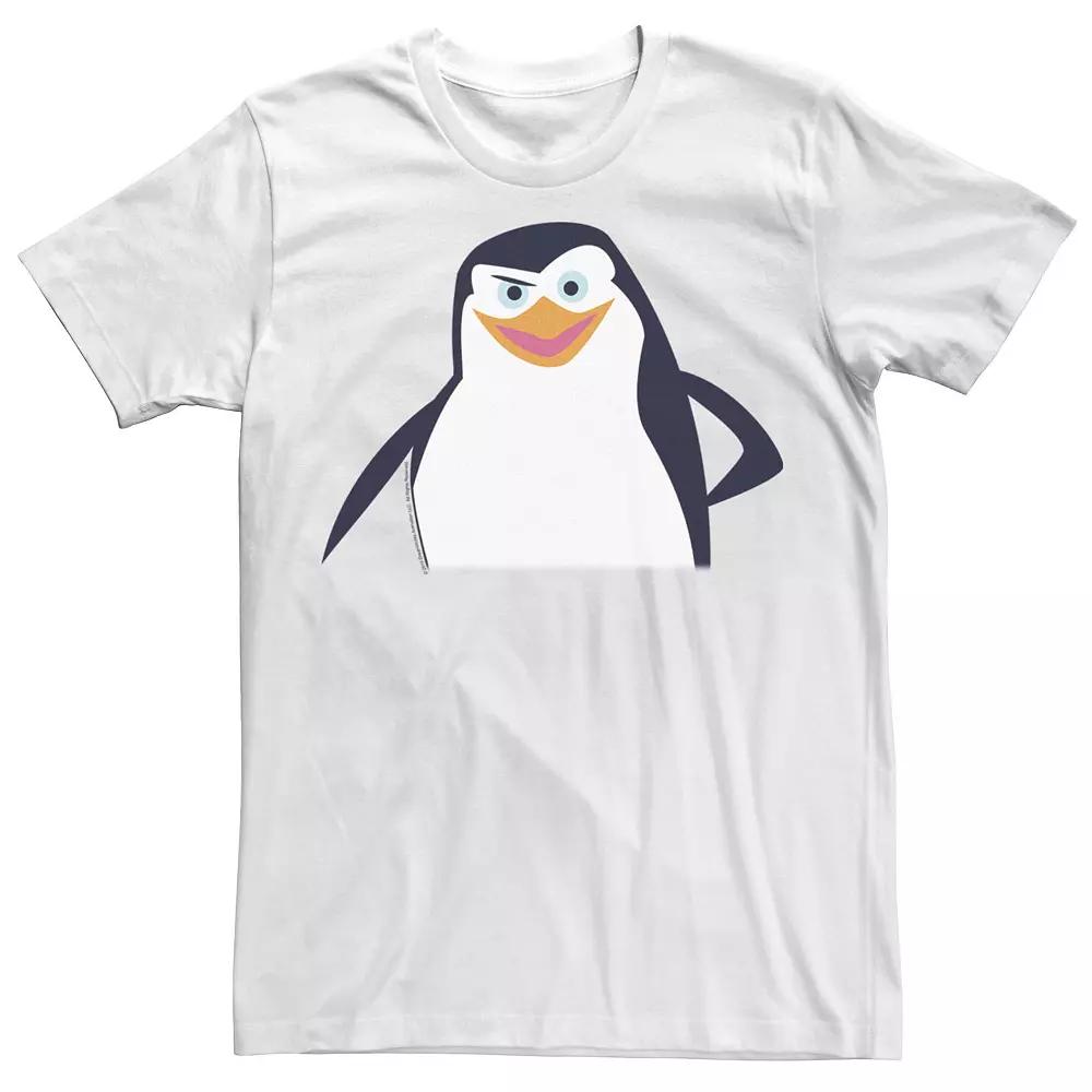 Men's Madagascar Skipper Large Face Portrait Tee,  Product Image