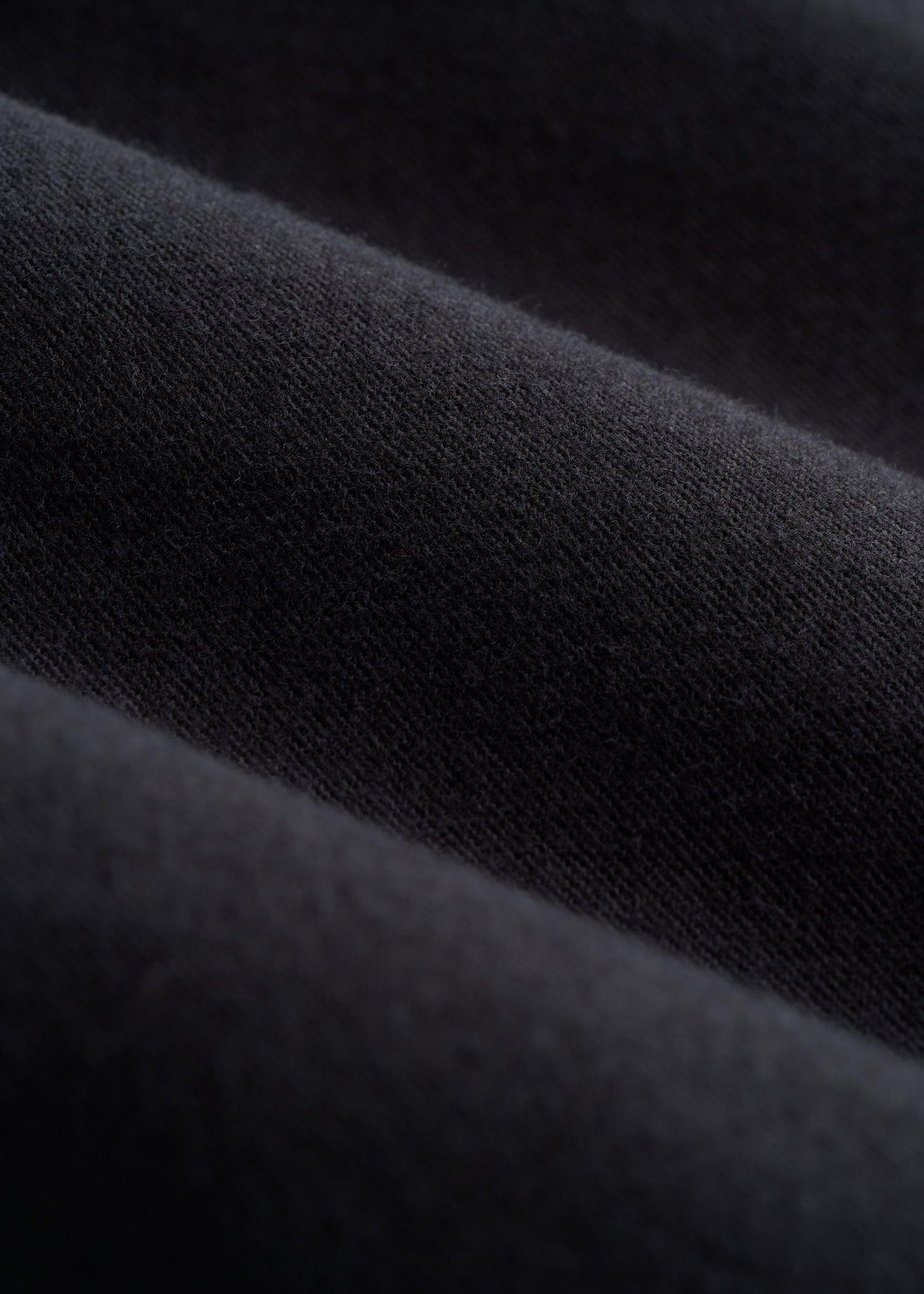 High-Rise Wide-Leg Flat-Front Chino Pants for Tall Women in Black Female Product Image