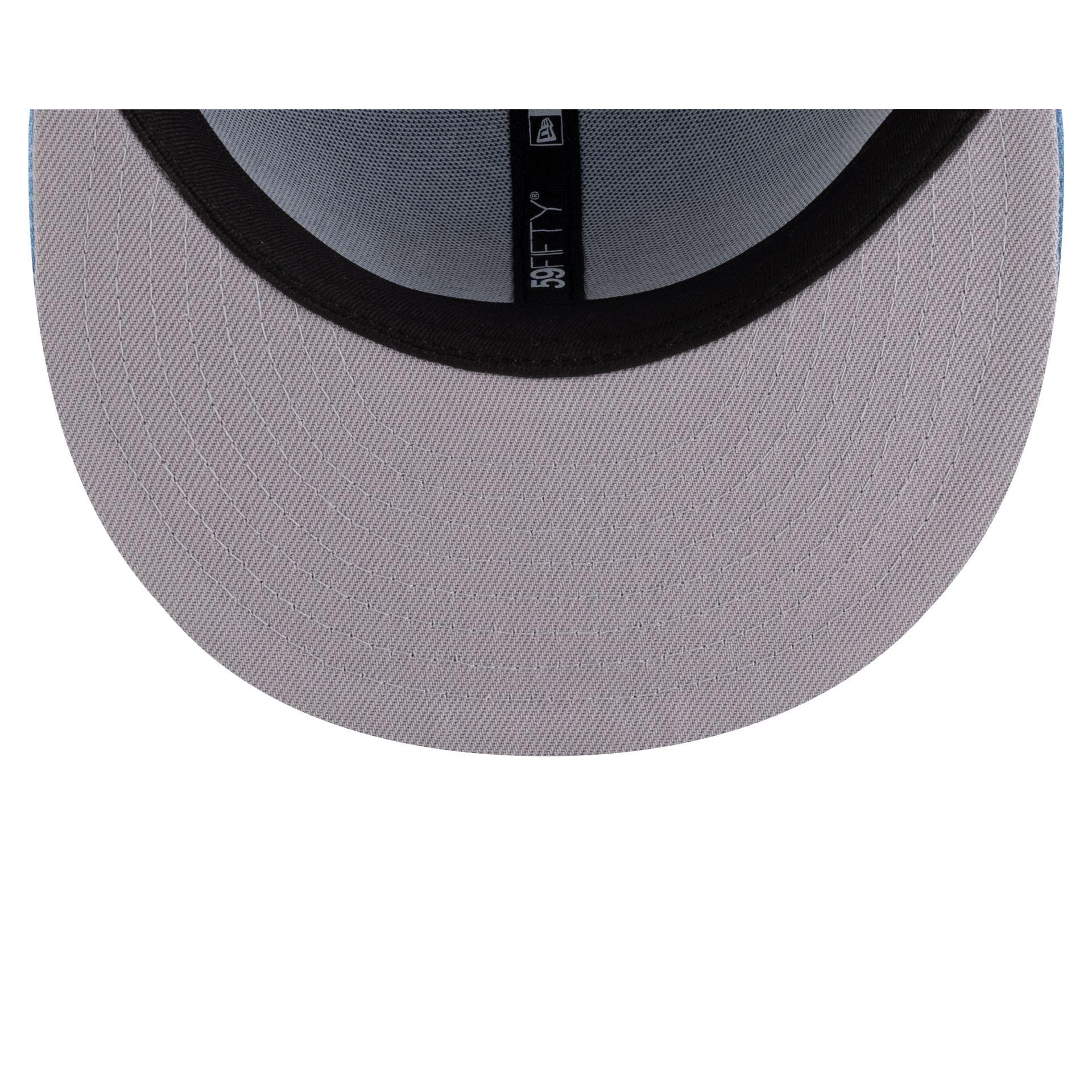 Spelman Jaguars Sky Blue 59FIFTY Fitted Hat Male Product Image