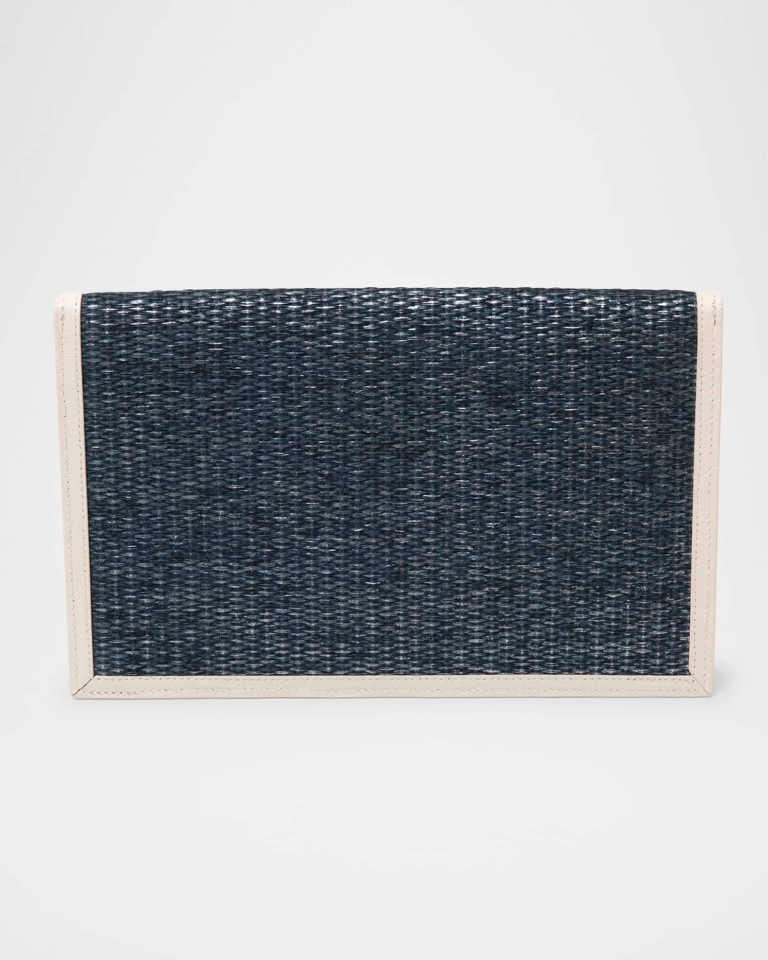 Brick Envelope Woven Clutch Bag Product Image