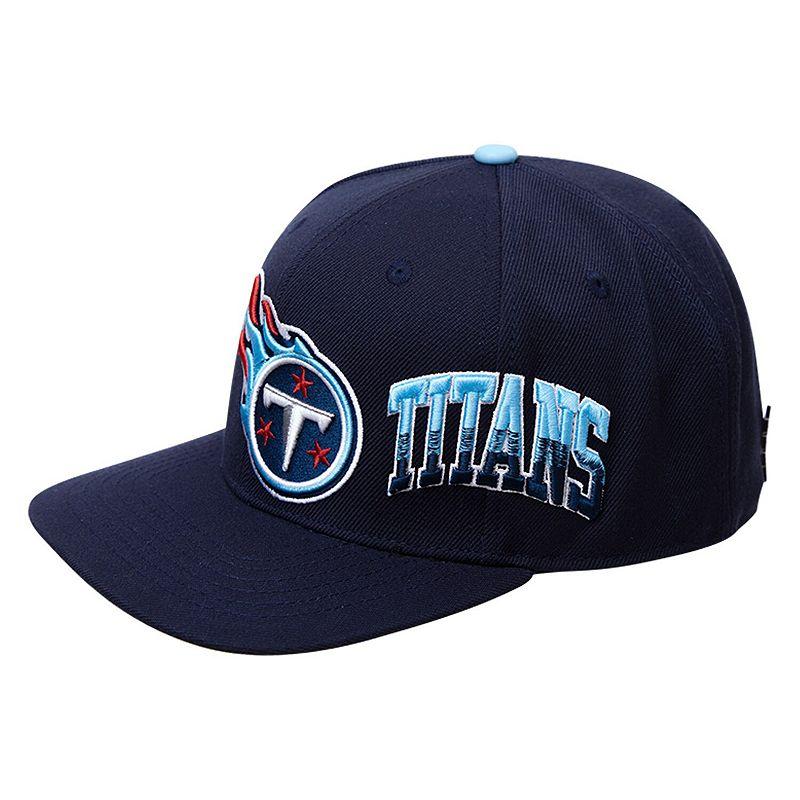 Men's Pro Standard Navy Tennessee Titans Hometown Snapback Hat, Black Product Image