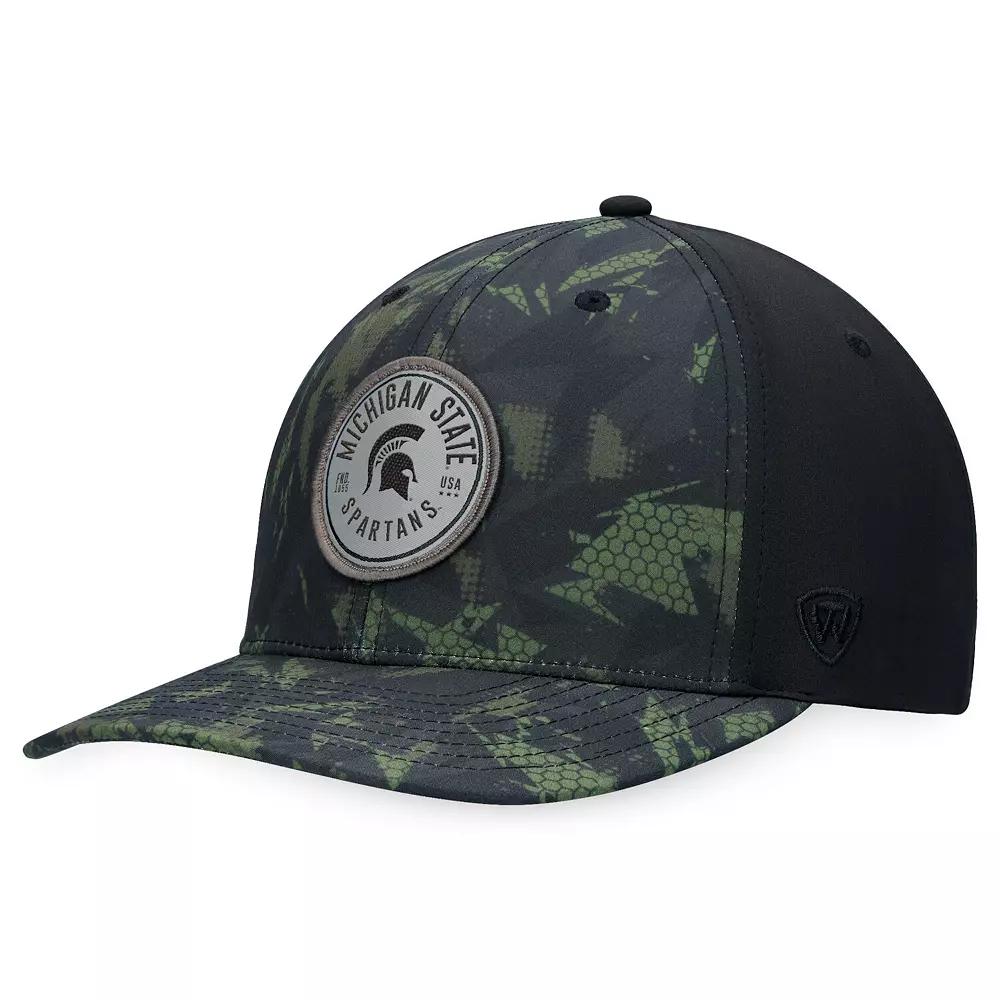 Men's Top of the World Black Kentucky Wildcats OHT Military Appreciation Camo Render Flex Hat, Size: Medium/Large Product Image