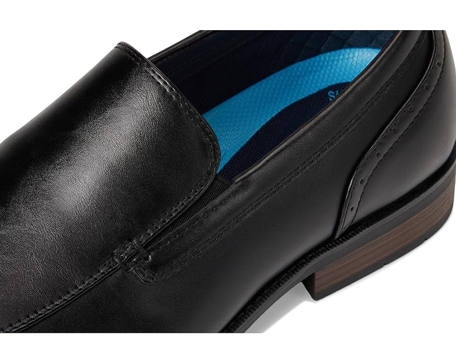 Stark Moccasin Toe Slip-On Leather Dress Casual Business Formal Loafer Product Image