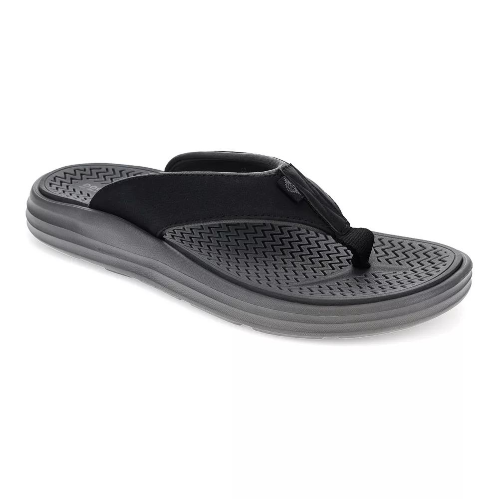 Dockers® Men's Thong Sandals, Size: 11, Black Product Image