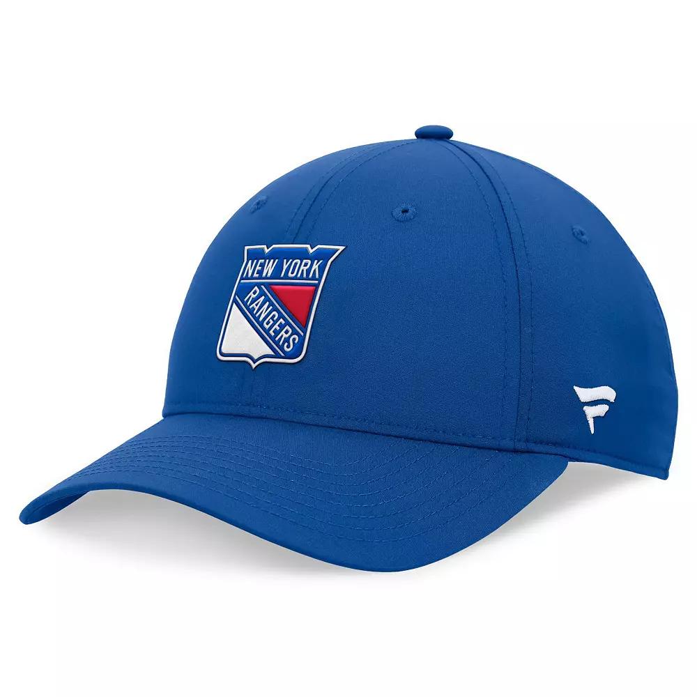 Men's Fanatics Blue New York Rangers Domestic 3D Patch Adjustable Hat, Ran Blue Product Image