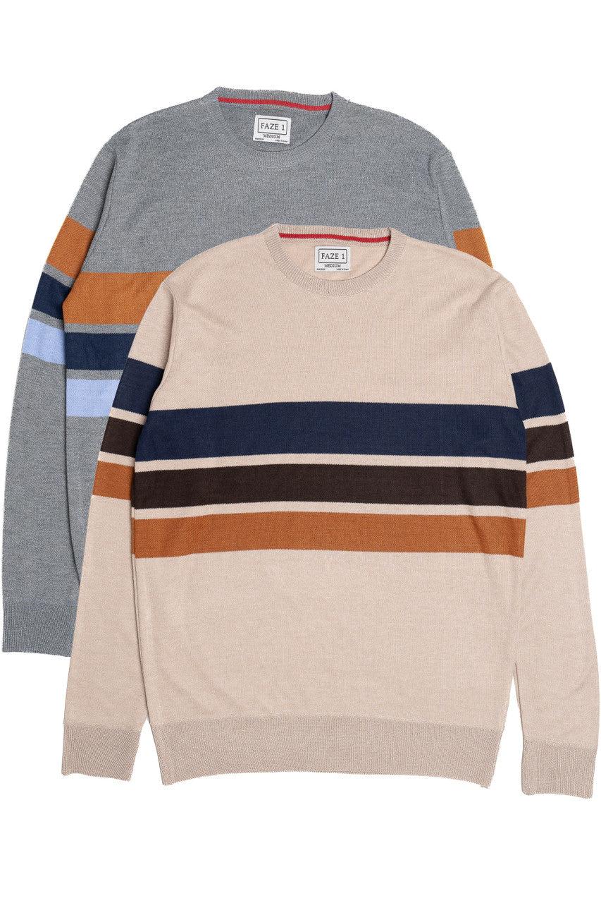 90s Style Striped Sweater Product Image