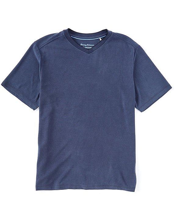 Tommy Bahama Island Zone Coastal Crest Short Sleeve V-Neck T-Shirt Product Image