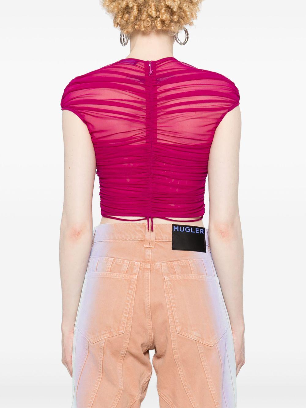 mesh crop top  Product Image