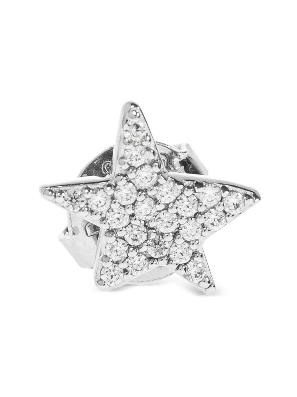 star-shaped crystal-embellished earrings Product Image