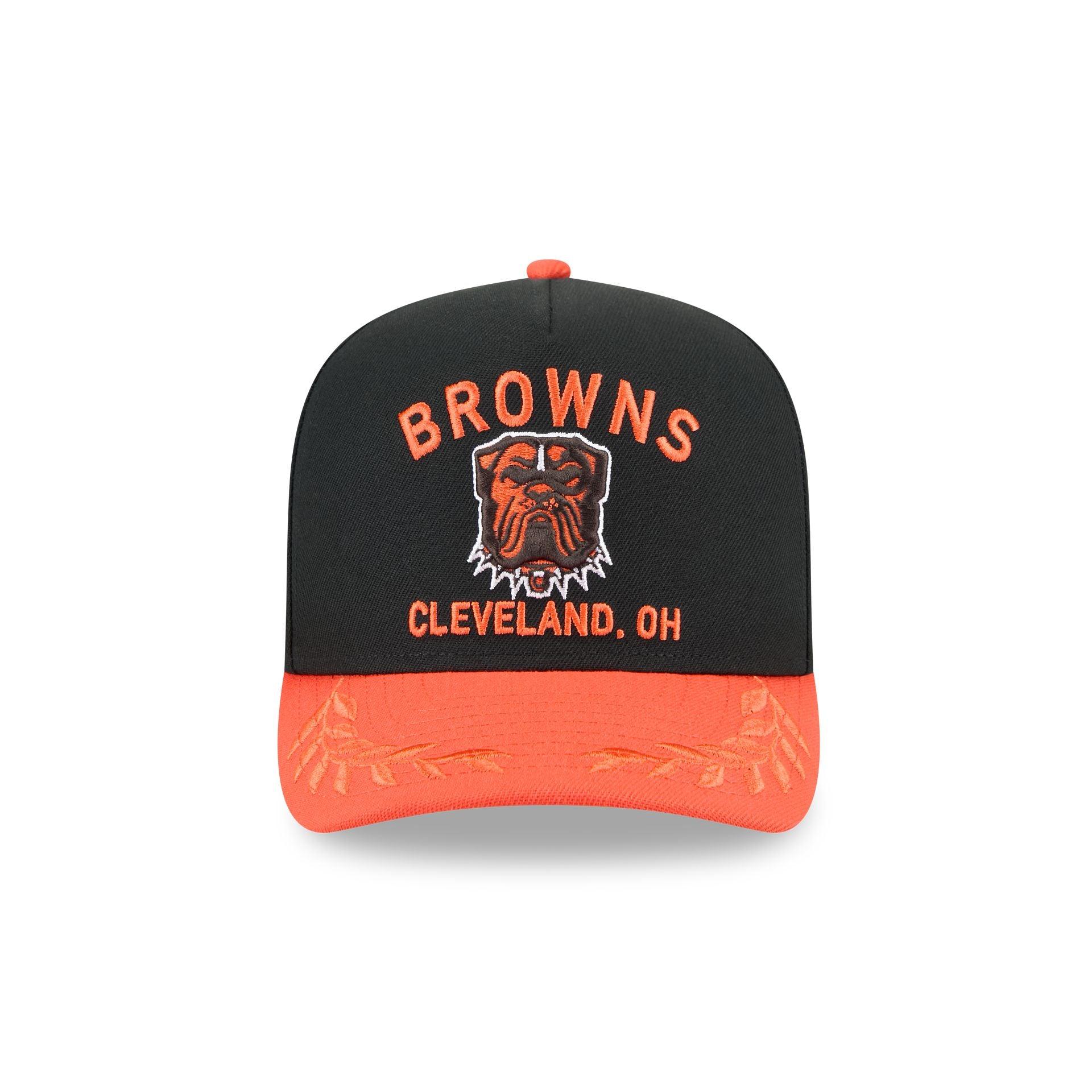 Cleveland Browns 2025 Draft Black 59FIFTY A-Frame Fitted Hat Male Product Image