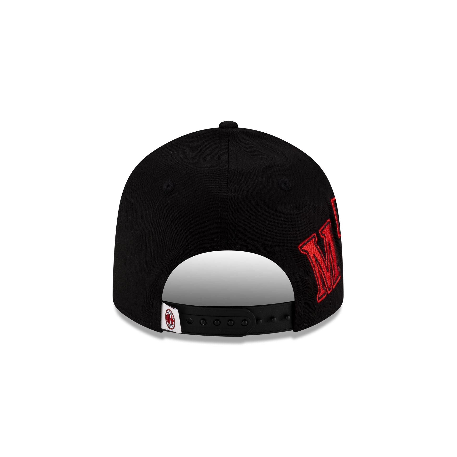 AC Milan Denim Visor 9FIFTY Stretch-Snap Hat Male Product Image