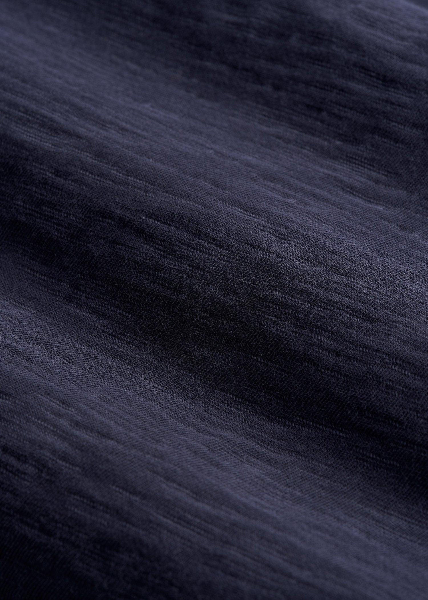 Garment Dyed Slub Pocket Tank Top for Tall Men in Evening Blue Male Product Image