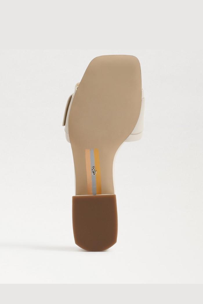 Deacon Slide Sandal - Ivory Leather Product Image