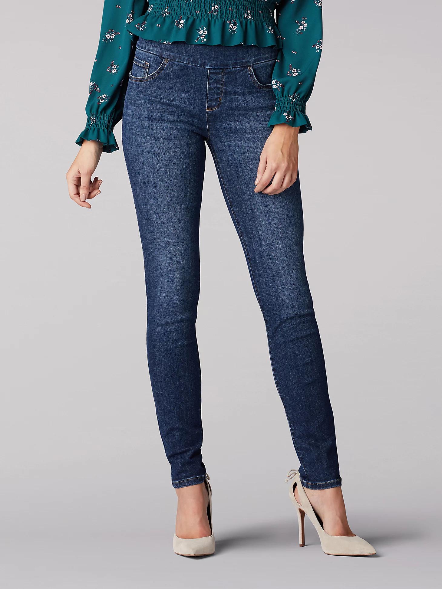 Women’s Sculpting Slim Fit Skinny Pull-On Jean | Women's Jeans | Lee® Product Image