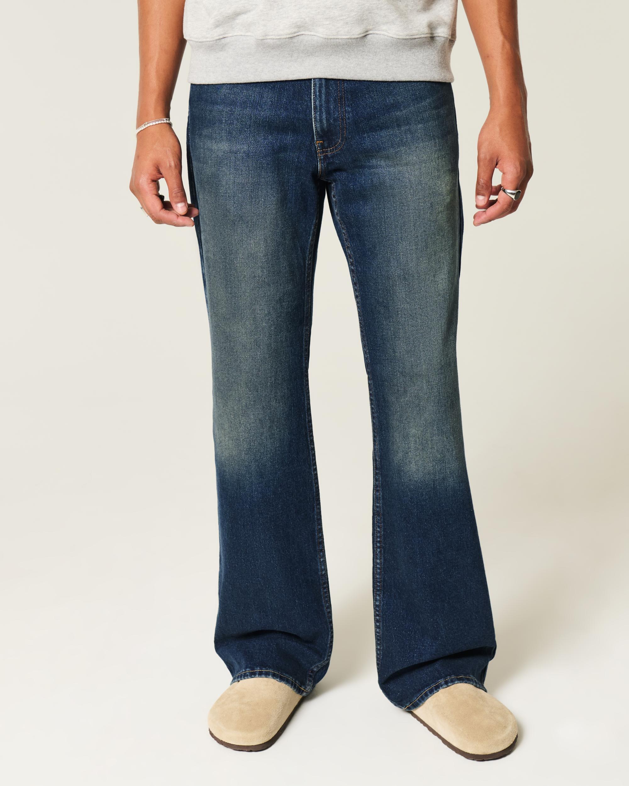 Dark Wash Relaxed Boot Jeans Product Image