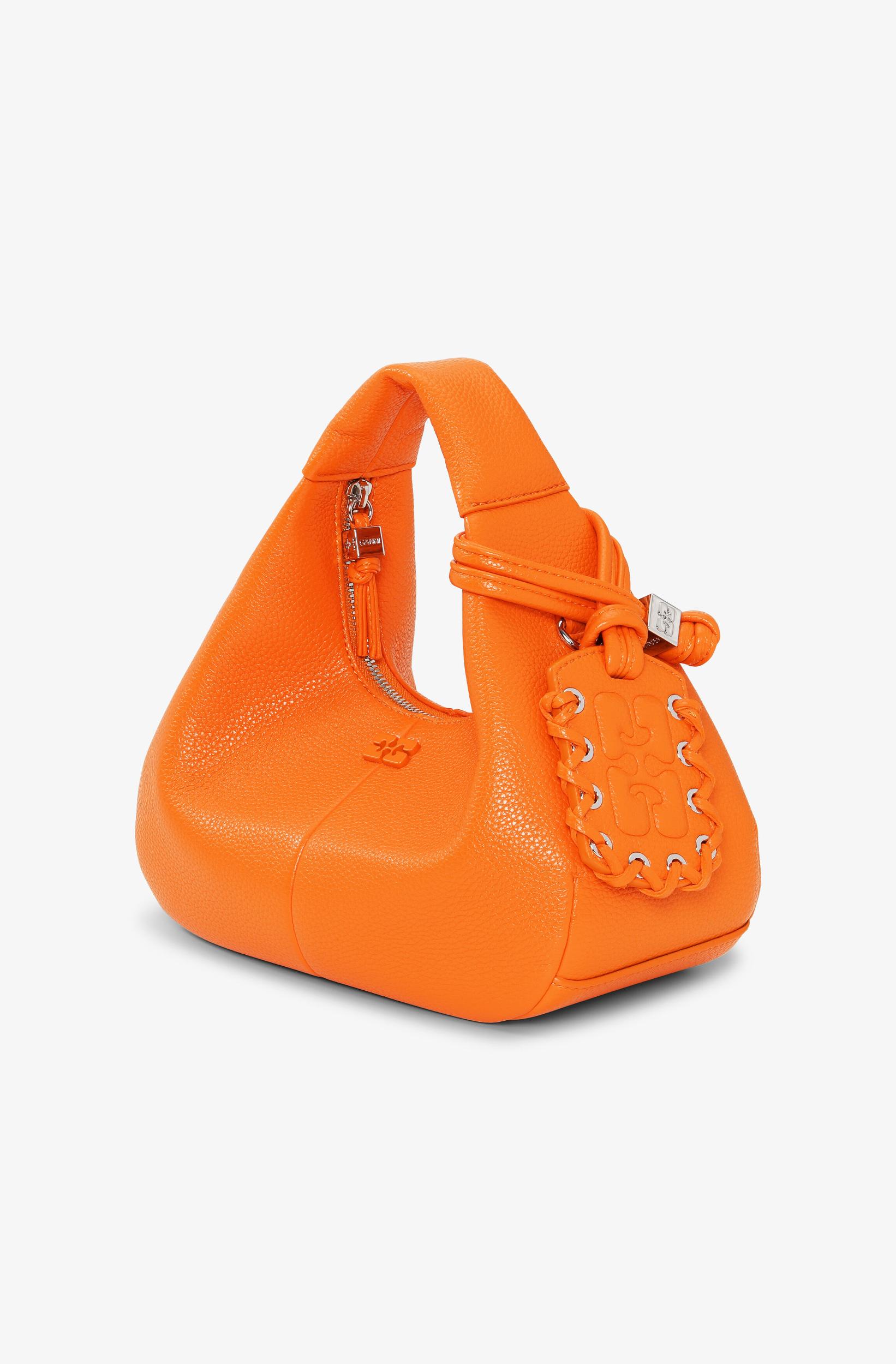 Orange Mini Hobo Bag Product Image