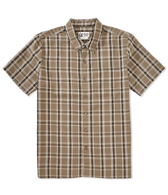 Marmot Eldridge Plaid Check Short Sleeve Woven Shirt Product Image