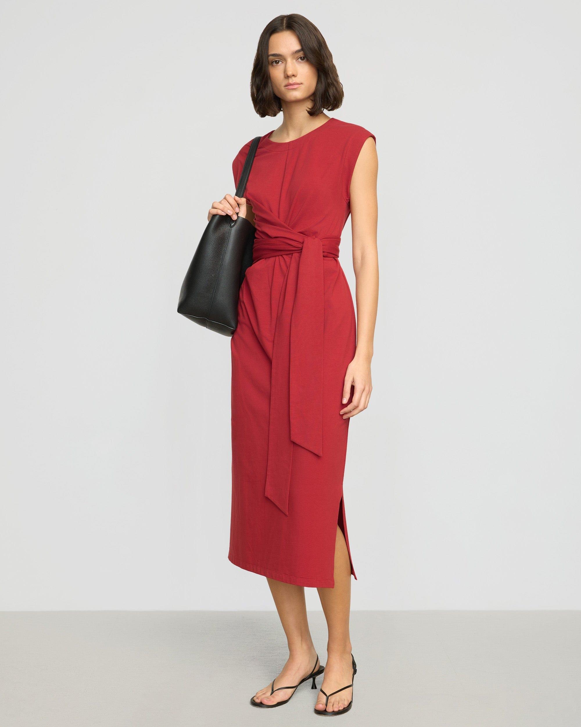 Fei Tie-Front Organic Cotton Dress Product Image