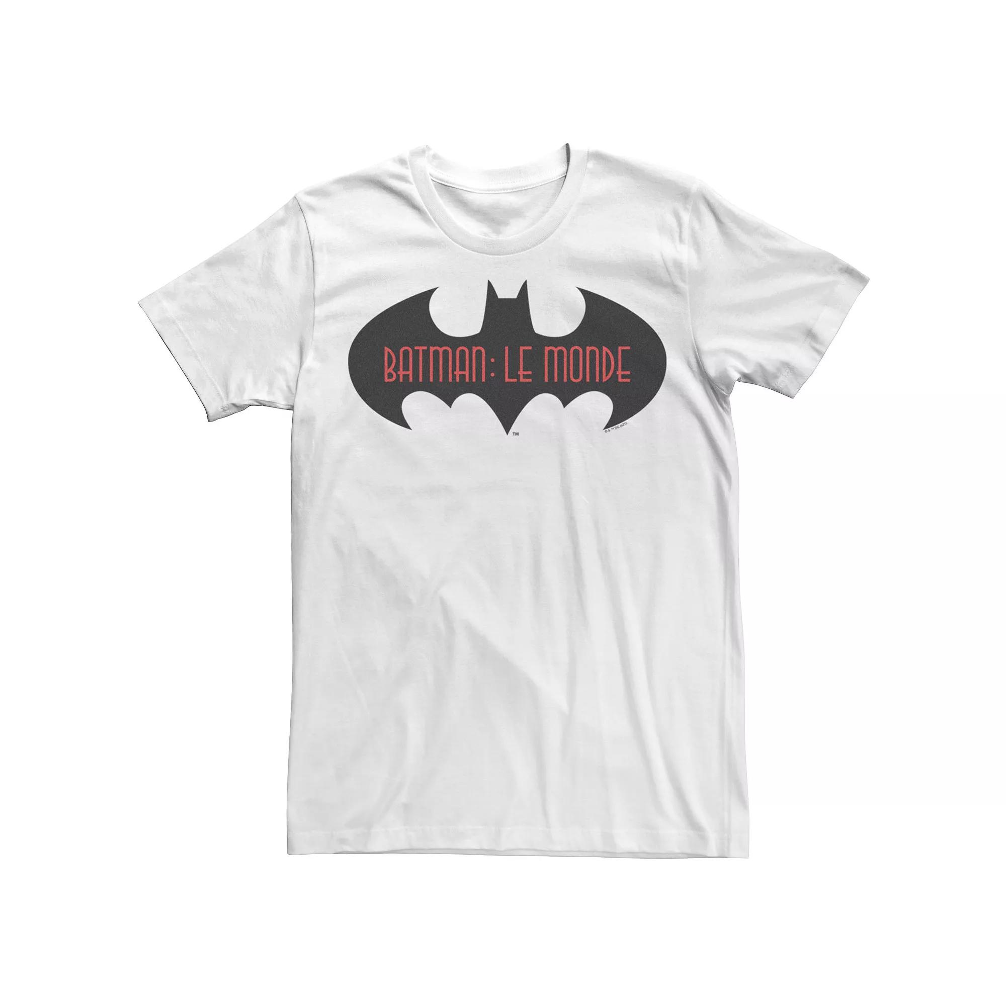 Men's Batman: Le Monde France Logo Tee,  Product Image