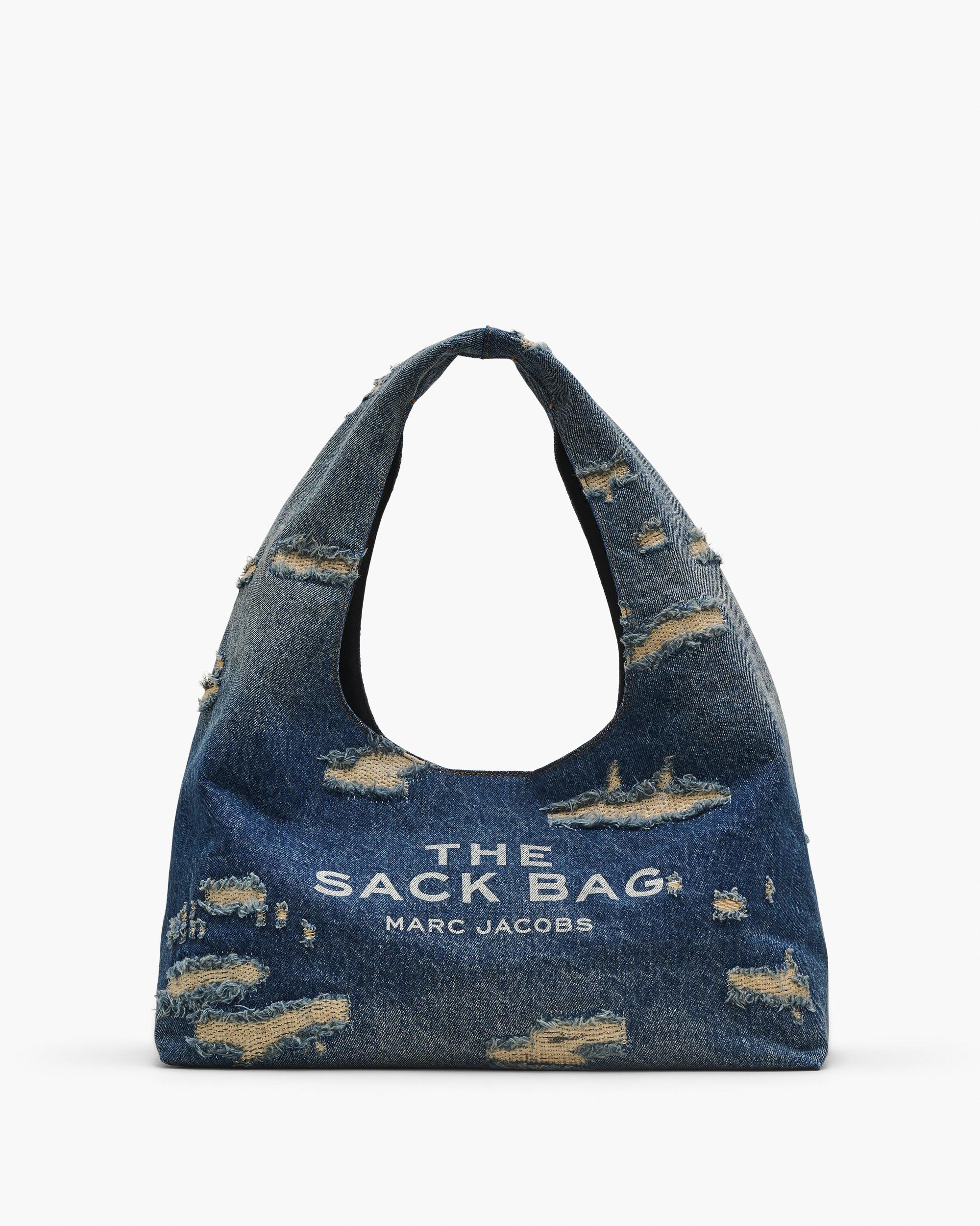 The Suede Patchwork Sack Bag Product Image