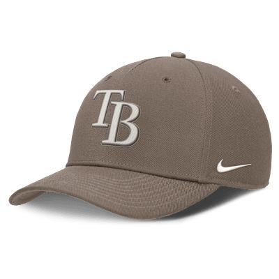 Tampa Bay Rays Rise Nike Mens Dri-FIT MLB Adjustable Hat | NB462FJTPA-HUA Product Image