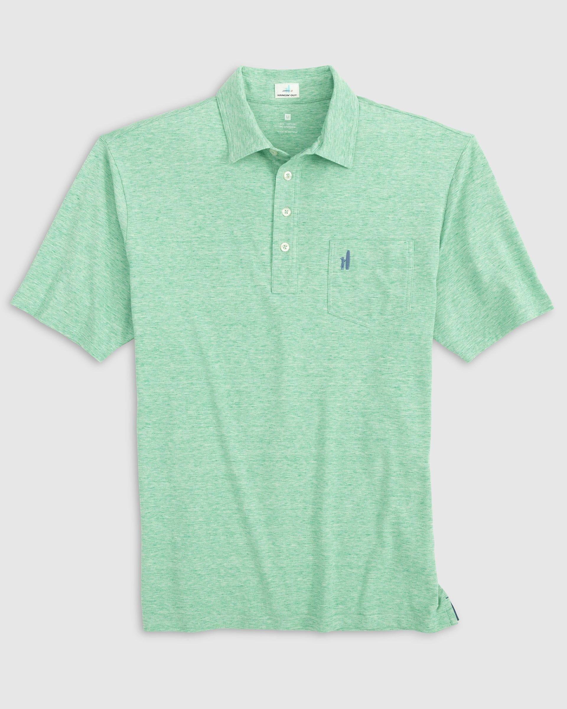 GS- TEST -  Heathered Original Polo Product Image