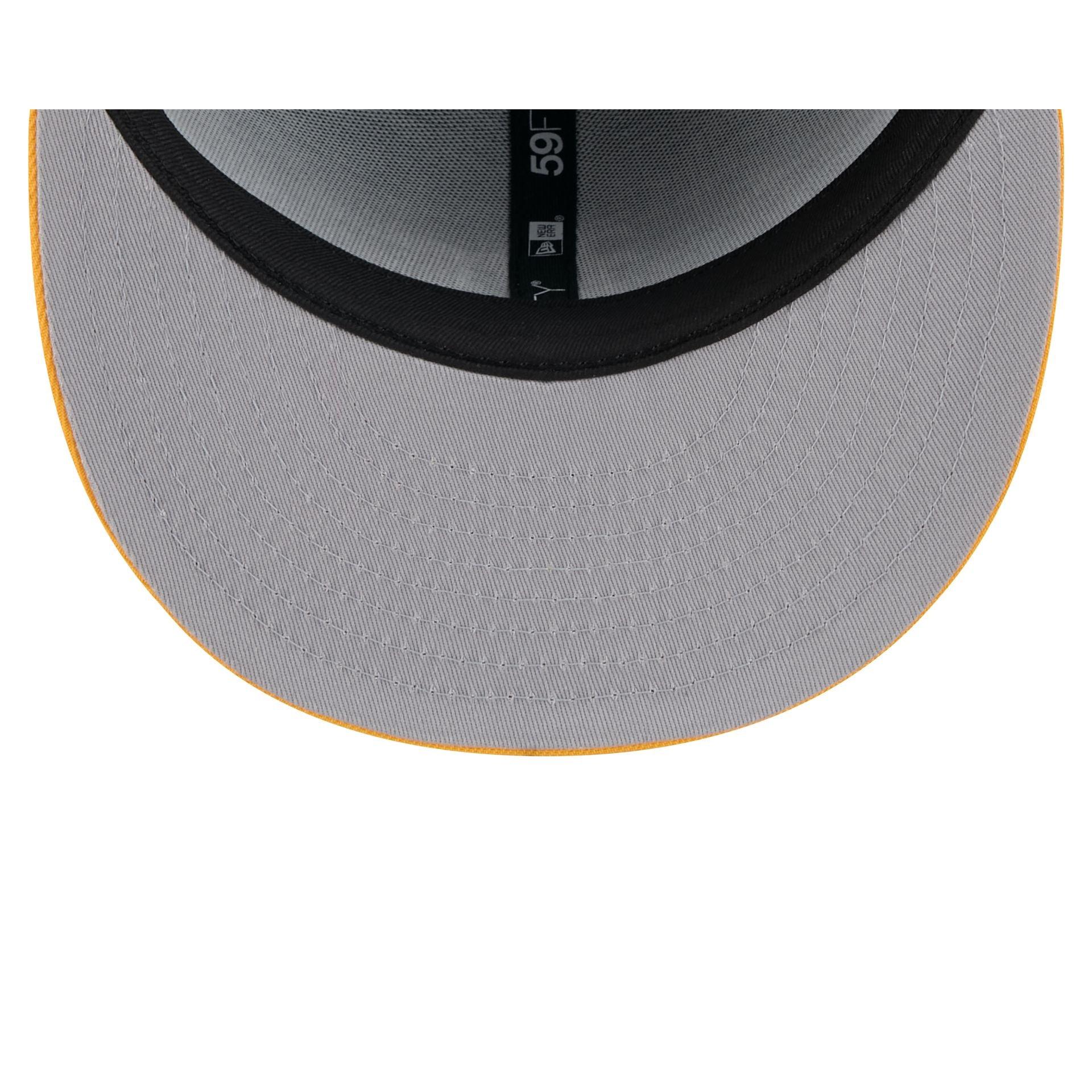 Athletics Pinstripe League Pin 59FIFTY Fitted Hat Male Product Image