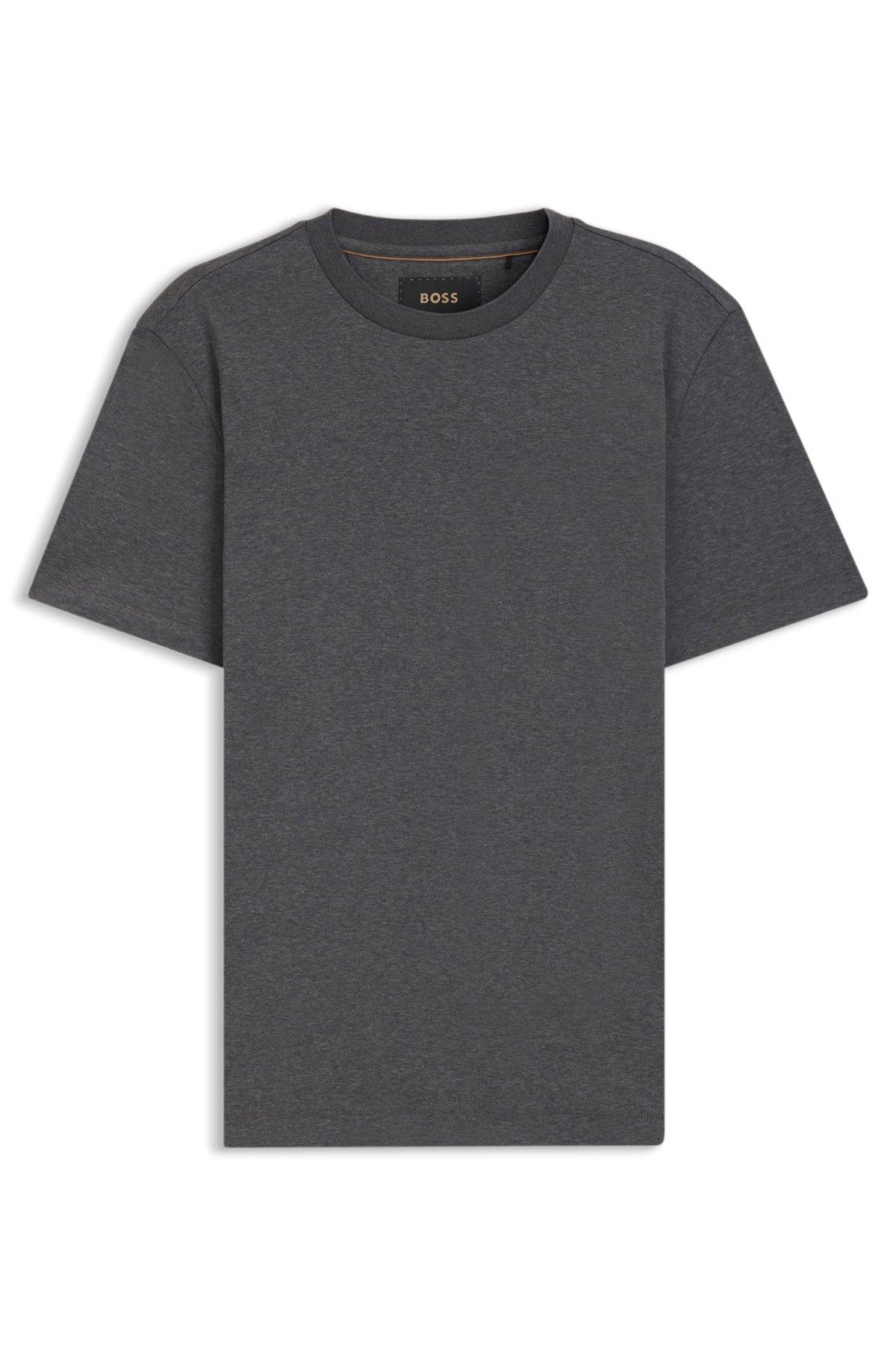 Regular-fit T-shirt in mercerized cotton Product Image