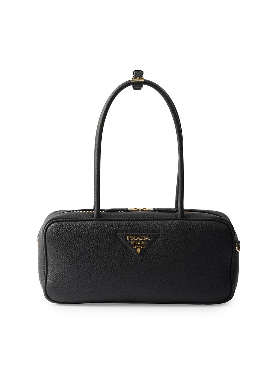 Womens Medium Leather Top-Handle Bag Product Image